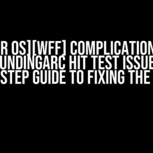 [Wear OS][WFF] ComplicationSlot BoundingArc Hit Test Issue: A Step-by-Step Guide to Fixing the Problem